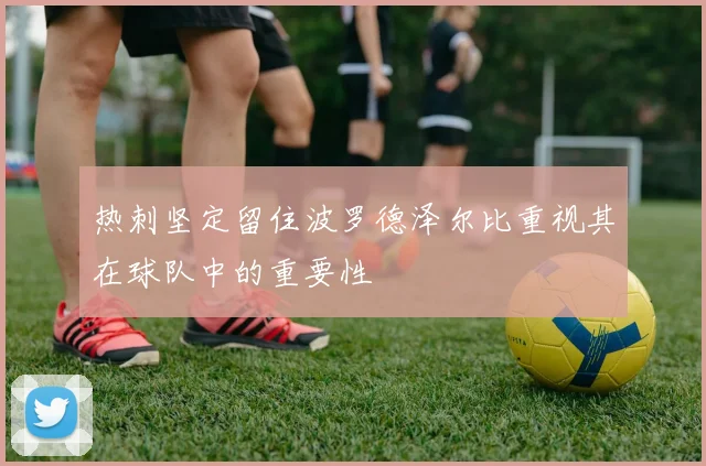 热刺坚定留住波罗德泽尔比重视其在球队中的重要性